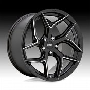 Niche Torsion M266 Gloss Black Milled Custom Wheels